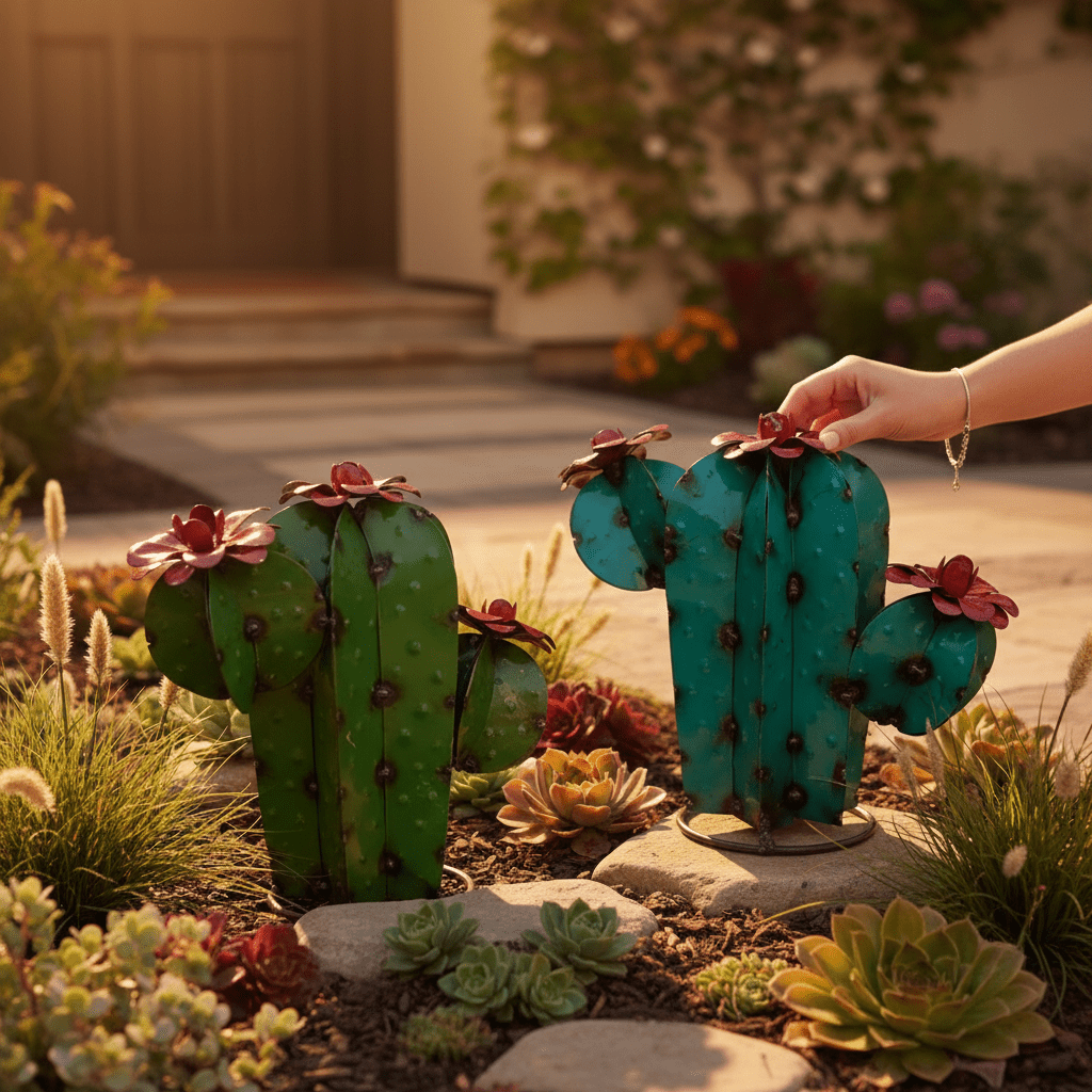 Sahuaro Metal Cactus - Nifty Decor & More