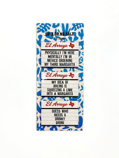 Salt or No Salt - Magnet Set - Nifty Decor & More