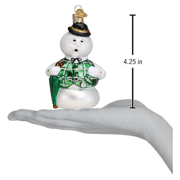 Sam The Snowman Ornament - Nifty Decor & More