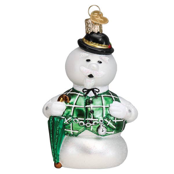 Sam The Snowman Ornament - Nifty Decor & More