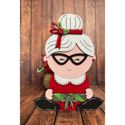 Santa and Mrs. Claus Sitting - Nifty Decor & More