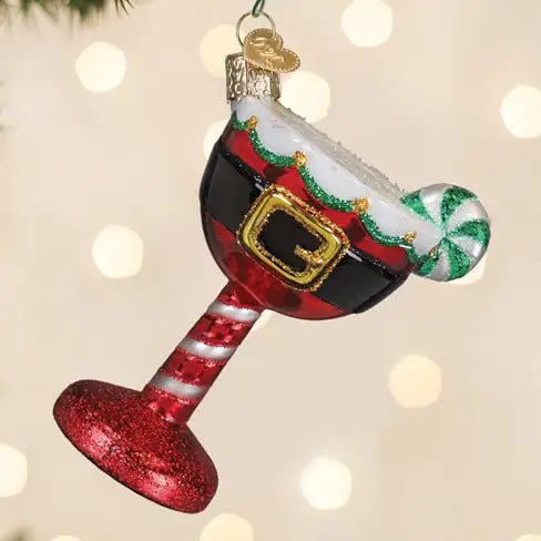 Santa Cocktail Ornament - Nifty Decor & More