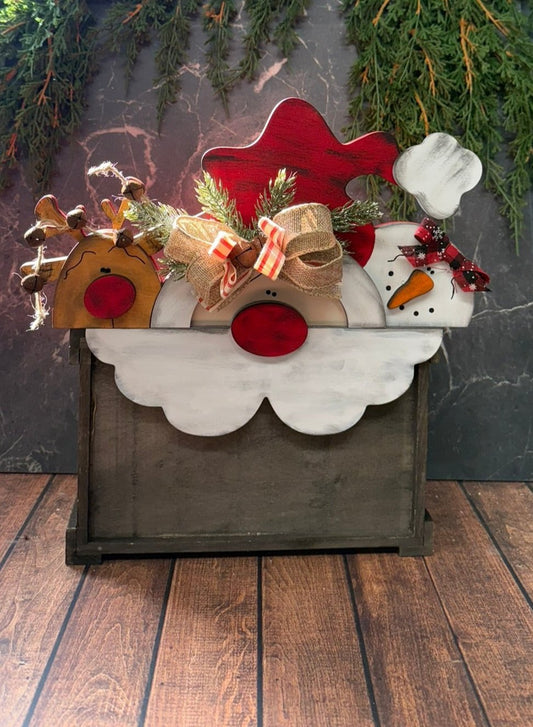 Santa & Friends Shelf Sitter - Nifty Decor & More