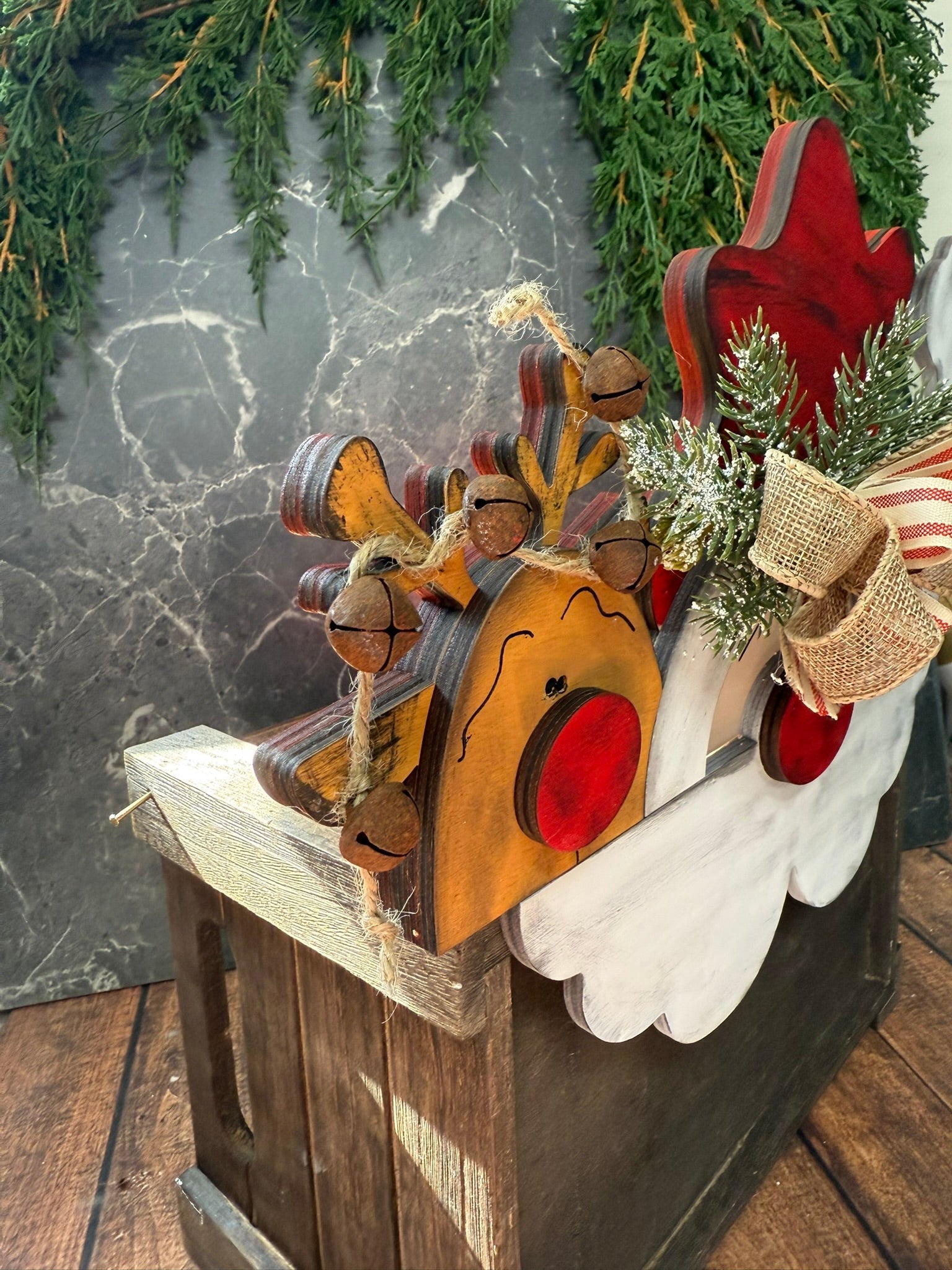 Santa & Friends Shelf Sitter - Nifty Decor & More