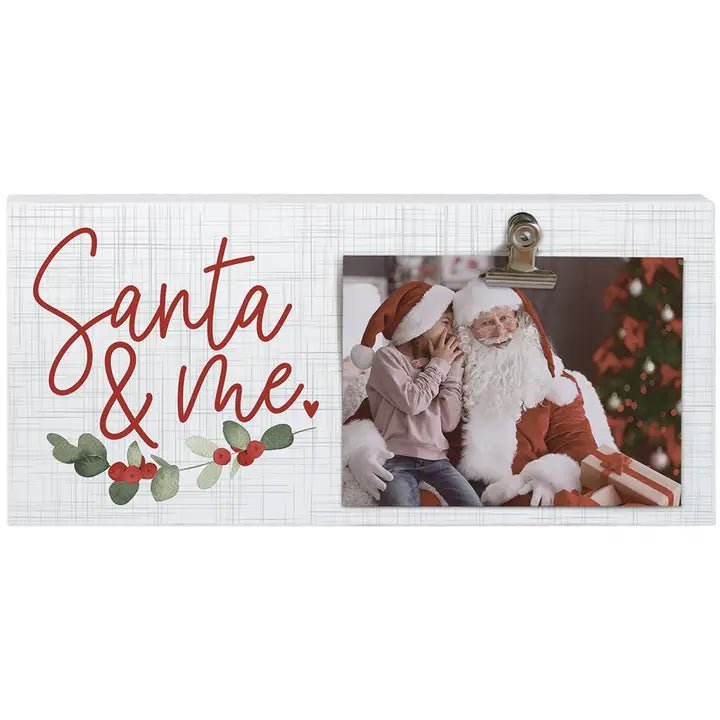 Santa & Me - Picture Clips - Nifty Decor & More
