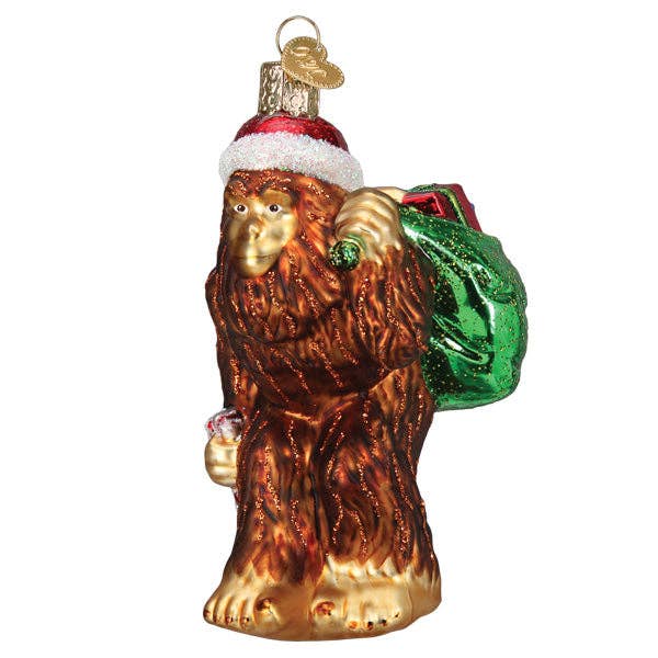 Santa Sasquatch Ornament - Nifty Decor & More