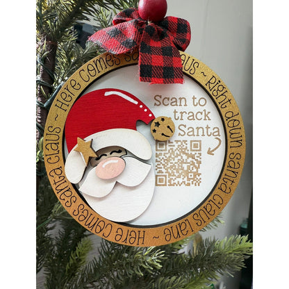 Santa Tracker Christmas Ornaments - Nifty Decor & More