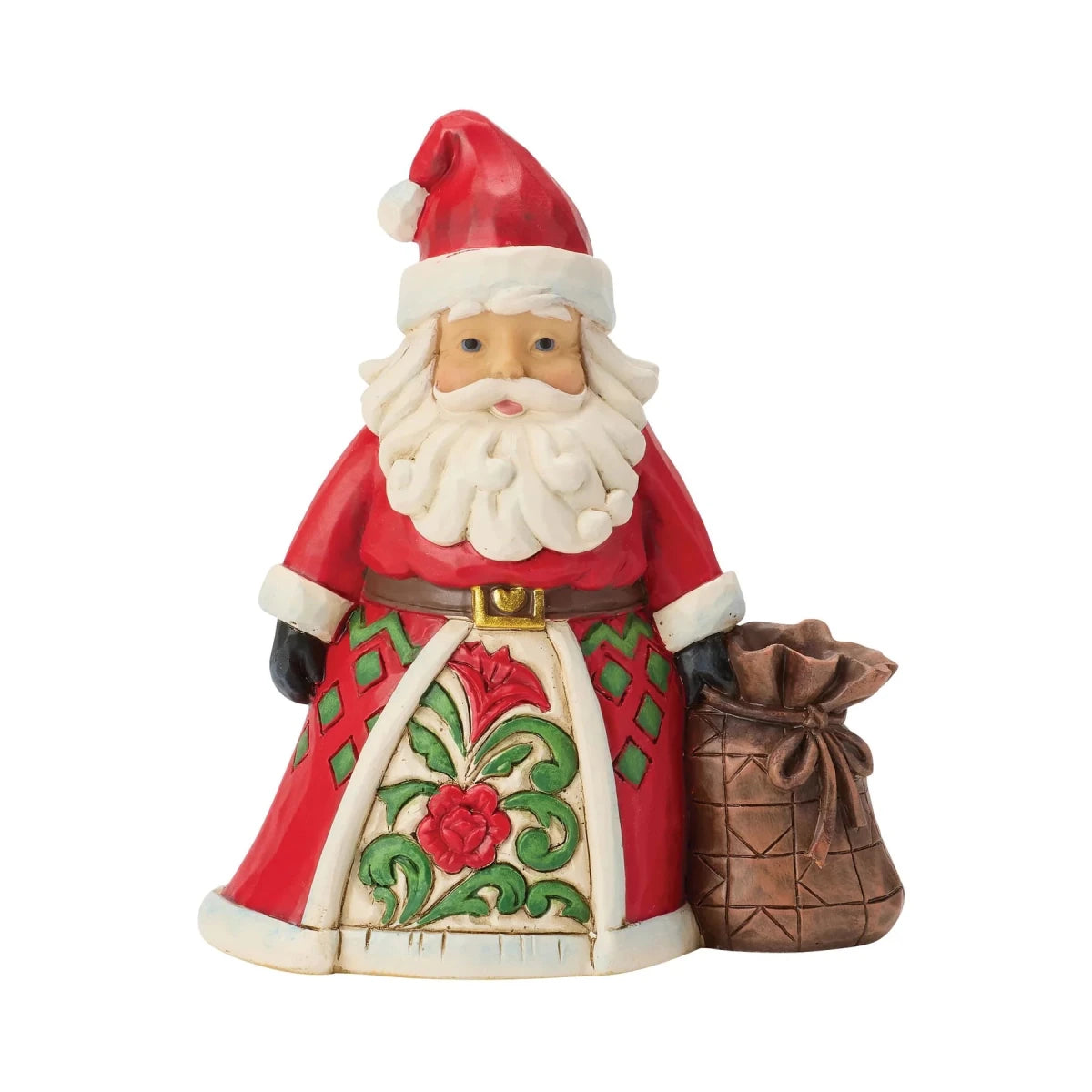Santa With Toy Bag Mini - Nifty Decor & More