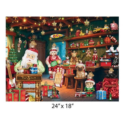 Santa's Workshop Puzzle - Nifty Decor & More