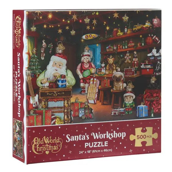Santa's Workshop Puzzle - Nifty Decor & More