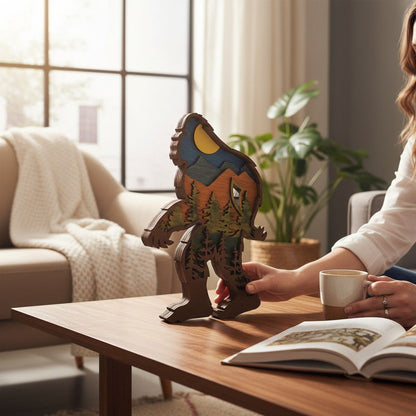 Sasquatch 3D Shelf Sitter - Nifty Decor & More