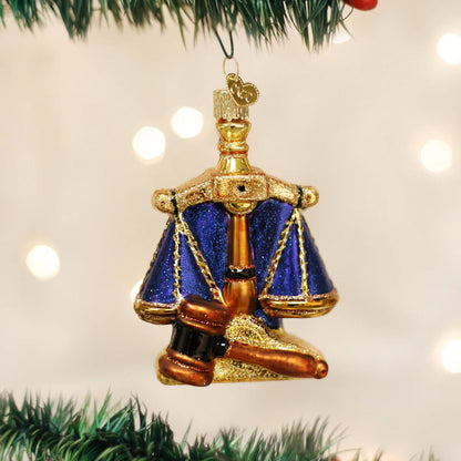 Scales Of Justice Ornament - Nifty Decor & More