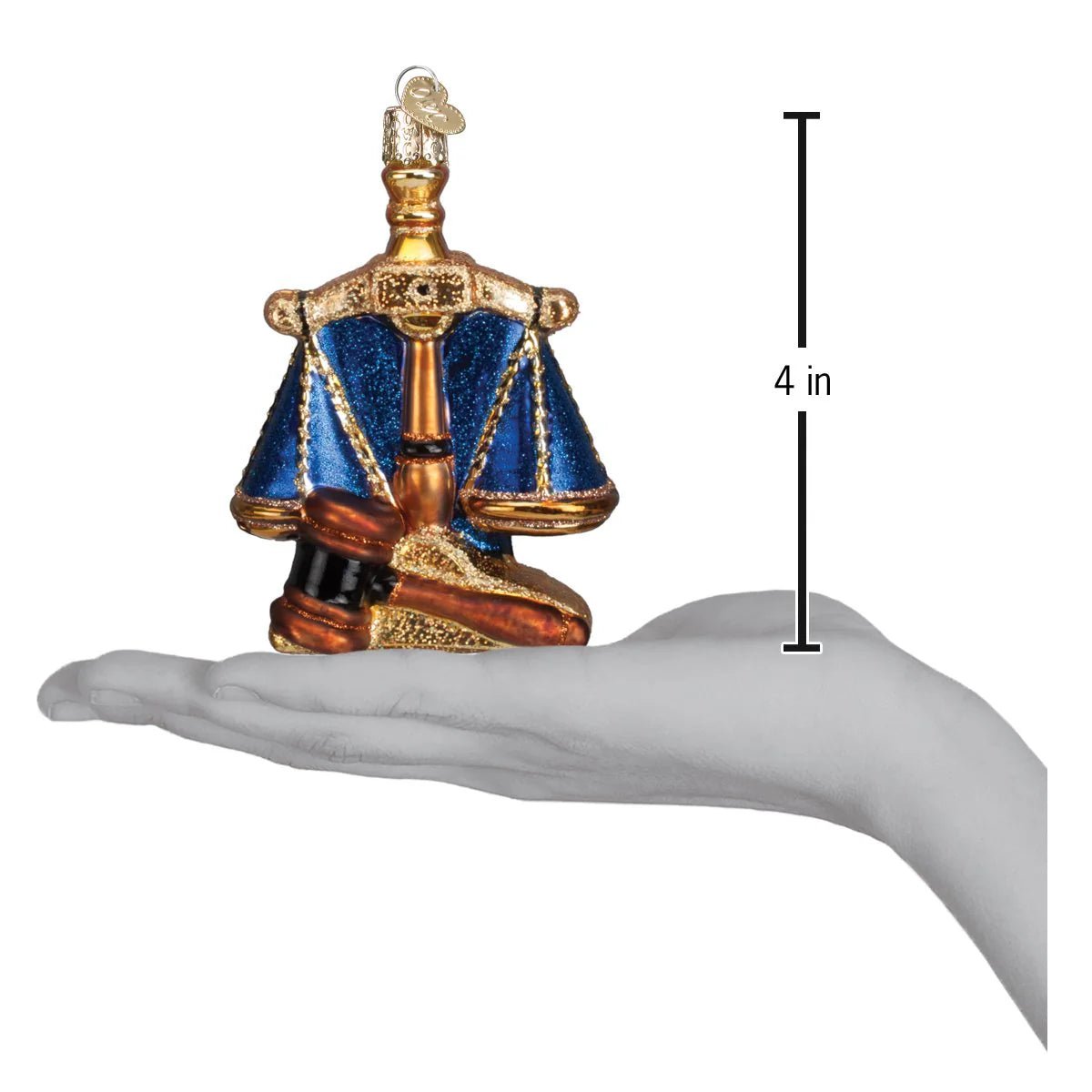 Scales Of Justice Ornament - Nifty Decor & More