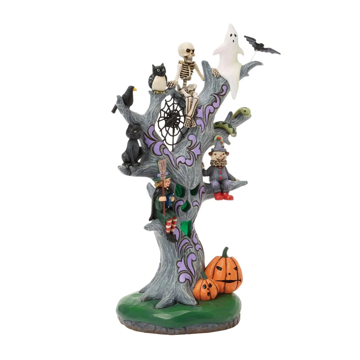 Scary LED Tree Figurine - Nifty Decor & More