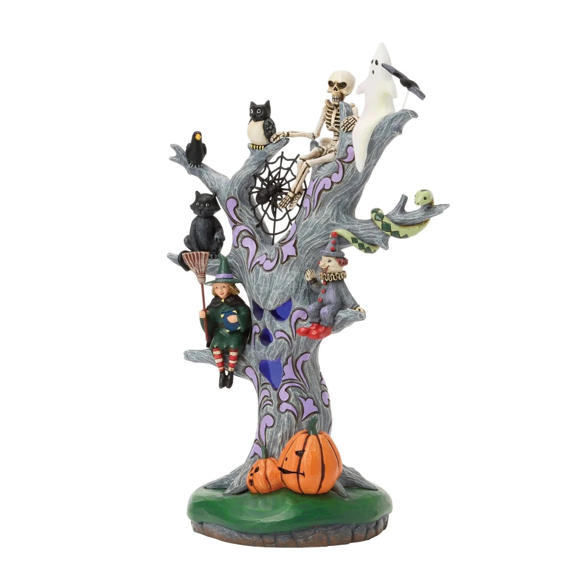 Scary LED Tree Figurine - Nifty Decor & More