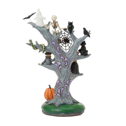 Scary LED Tree Figurine - Nifty Decor & More
