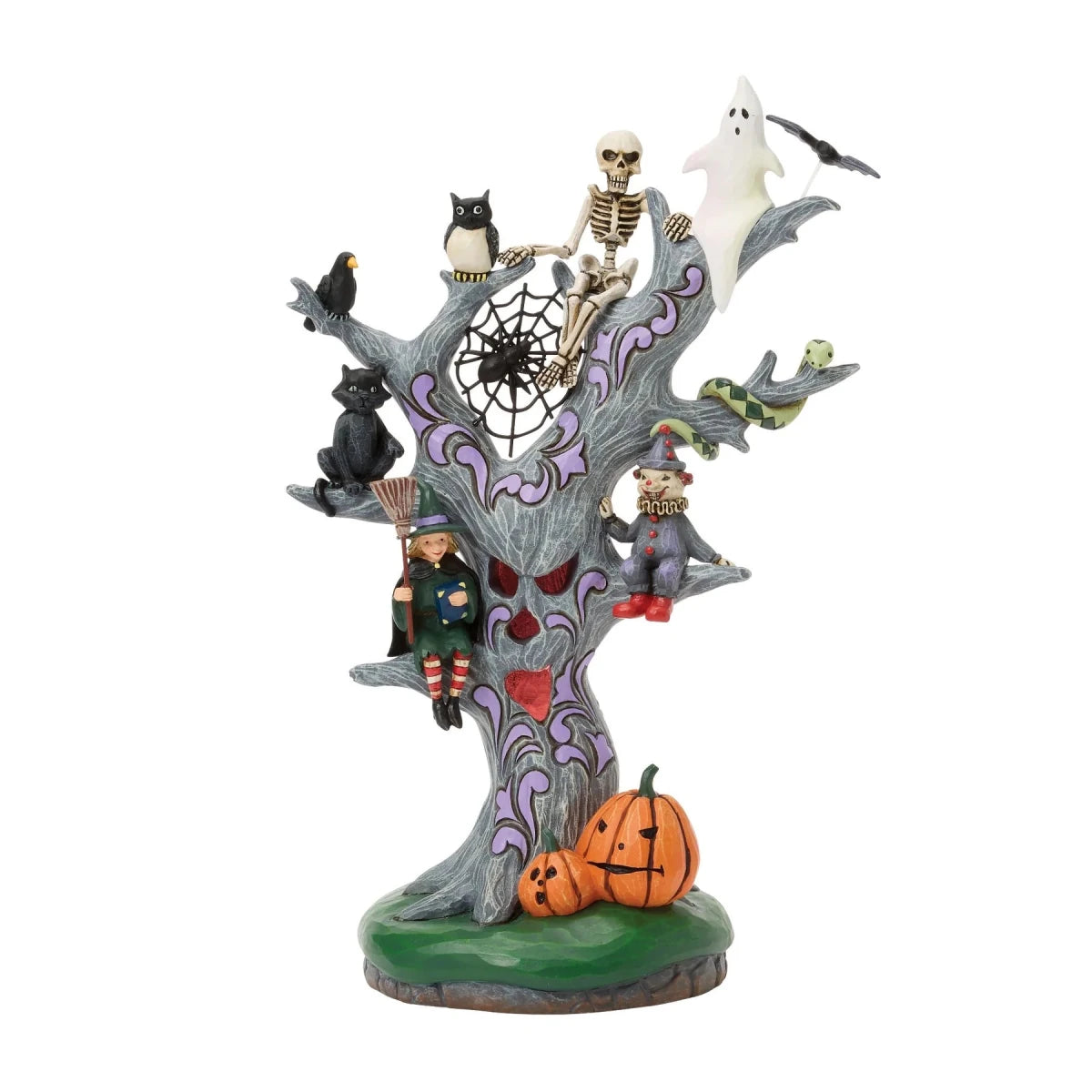 Scary LED Tree Figurine - Nifty Decor & More