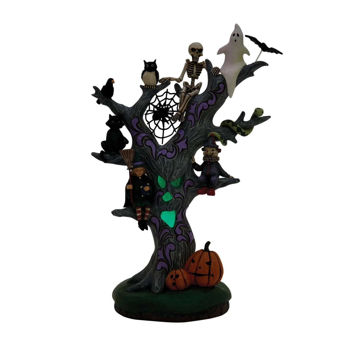 Scary LED Tree Figurine - Nifty Decor & More