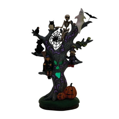 Scary LED Tree Figurine - Nifty Decor & More
