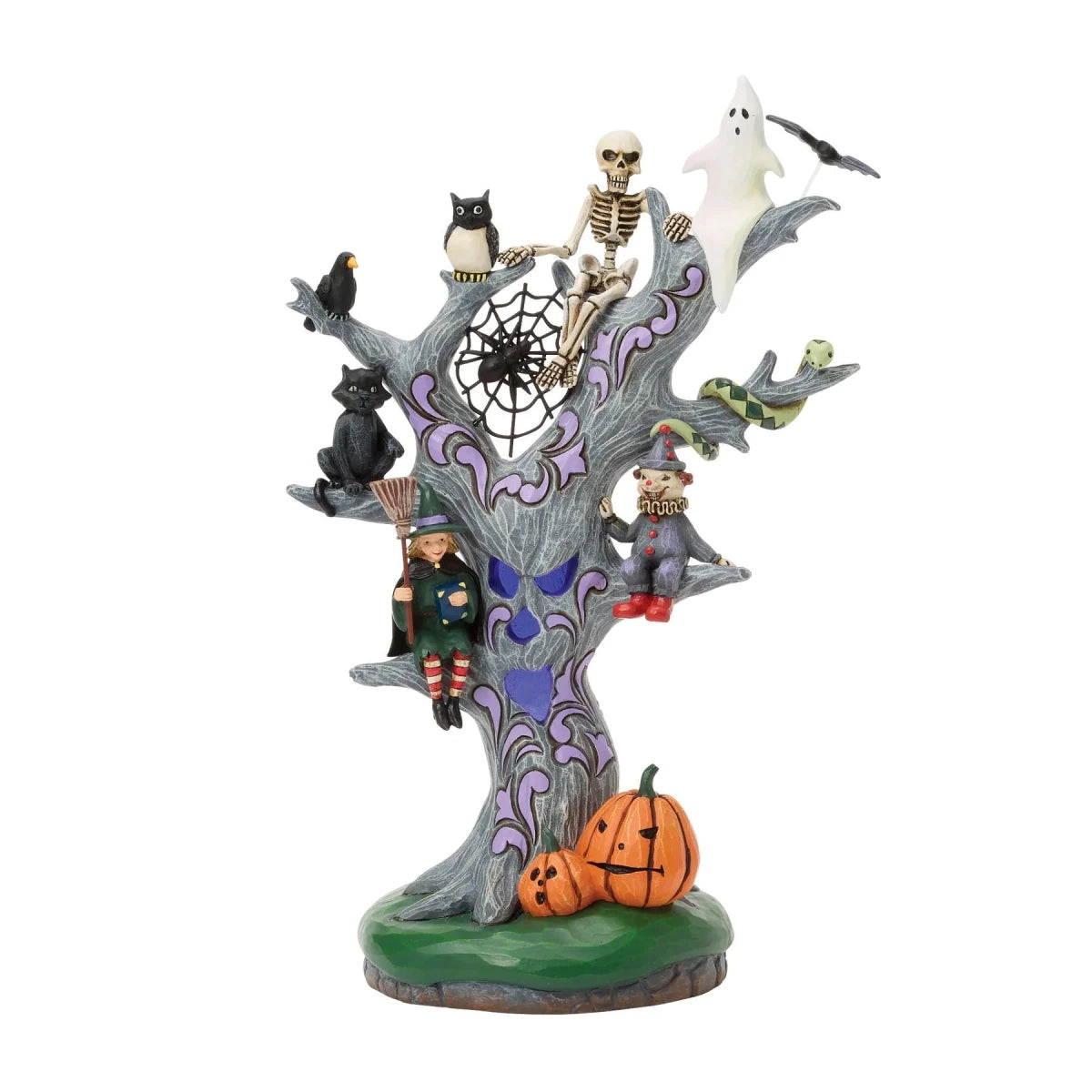 Scary LED Tree Figurine - Nifty Decor & More