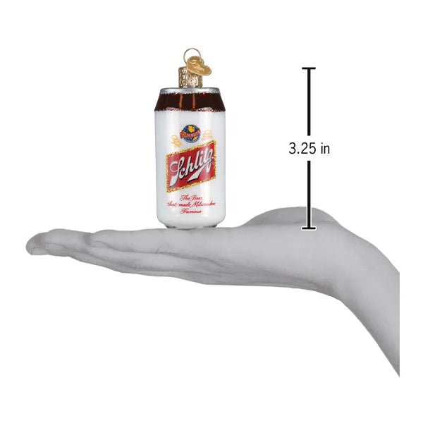 Schlitz Beer Can Ornament - Nifty Decor & More