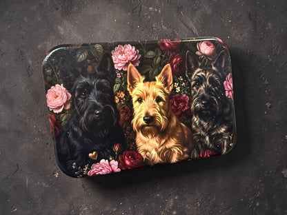 Scotty Dog UV Printed Metal Tin - Nifty Decor & More