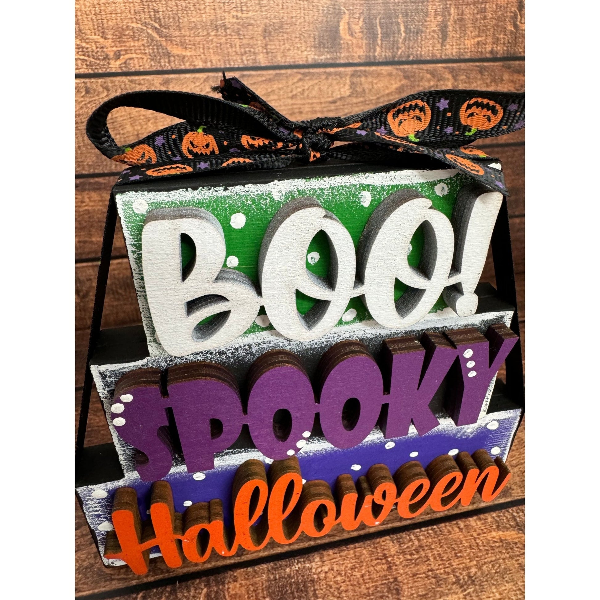 Seasonal Mini Word Stackers - Nifty Decor & More