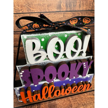 Seasonal Mini Word Stackers Table decor