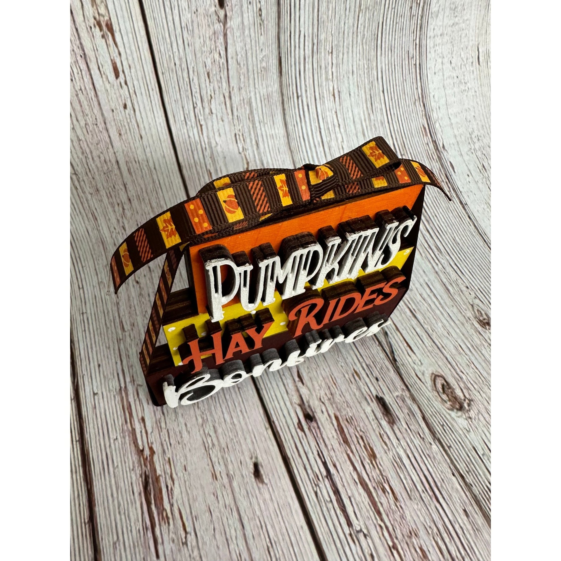 Seasonal Mini Word Stackers - Nifty Decor & More