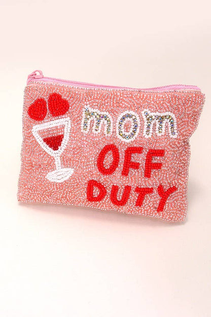 Seed Bead Coin Purses, Bow, Checker & Western Print, Perfect Small Wallet for Her, Preppy and Trendy - Nifty Decor & More
