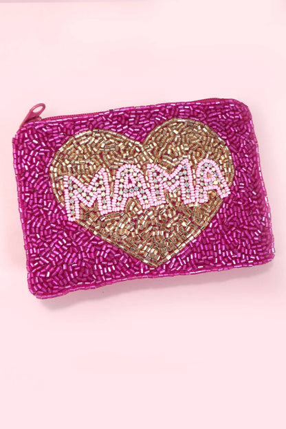Seed Bead Coin Purses, Bow, Checker & Western Print, Perfect Small Wallet for Her, Preppy and Trendy - Nifty Decor & More