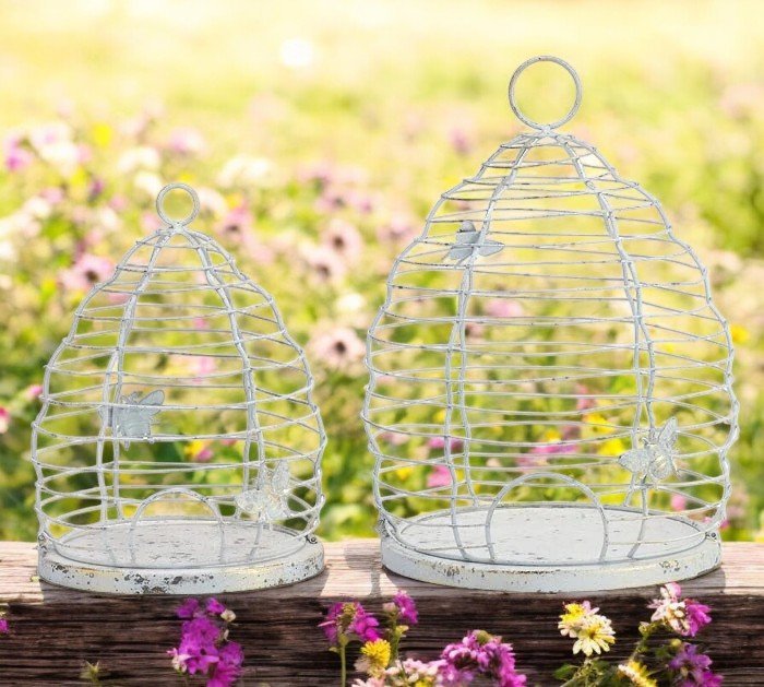 Set of Beehive Nested Bird Cages - 2 sizes - Nifty Decor & More