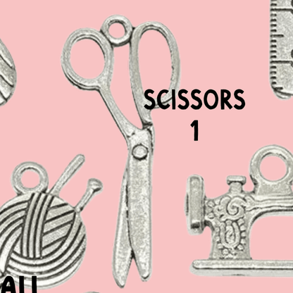 Sewing Pendant Charms, Delicate Miniature Sewing Tools, Ideal for DIY Jewelry & Gifts for Tailors and Crafters - Nifty Decor & More