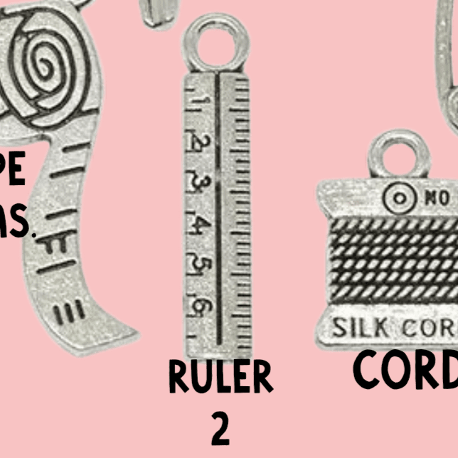 Sewing Pendant Charms, Delicate Miniature Sewing Tools, Ideal for DIY Jewelry & Gifts for Tailors and Crafters - Nifty Decor & More