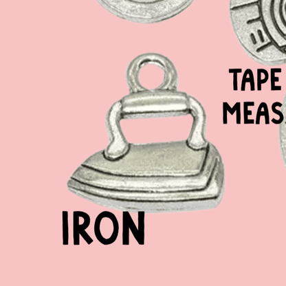 Sewing Pendant Charms, Delicate Miniature Sewing Tools, Ideal for DIY Jewelry & Gifts for Tailors and Crafters - Nifty Decor & More