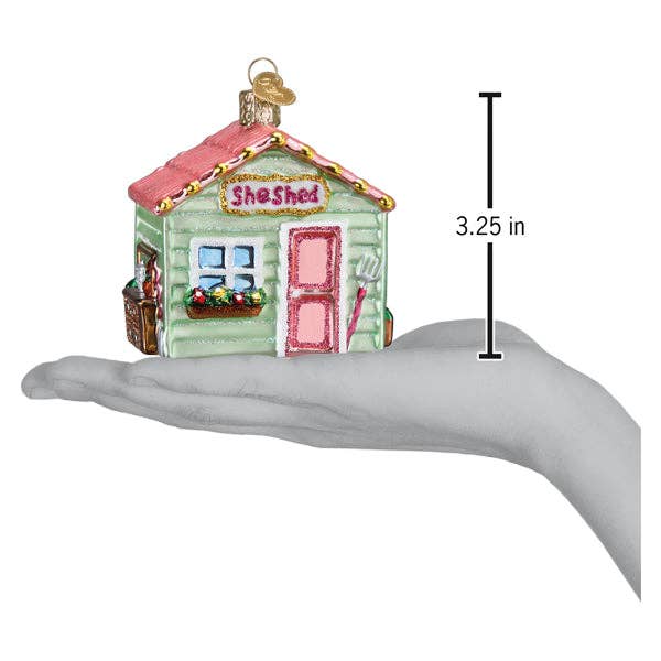 She Shed Ornament - Nifty Decor & More