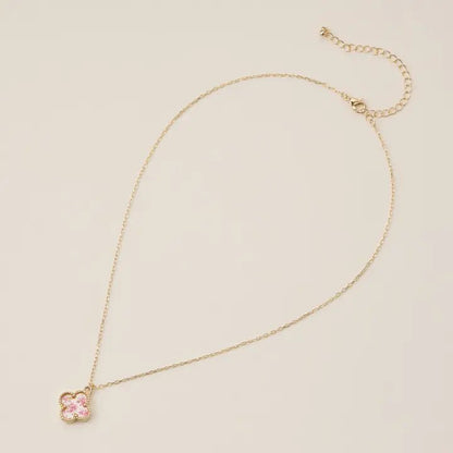 Shell Charm Pendant Necklace with Gold Chain - Nifty Decor & More