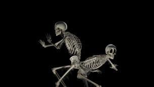 Silly Skeletons Scene