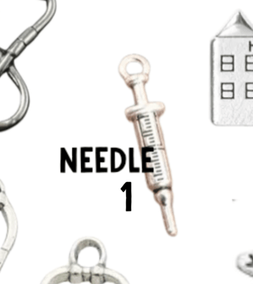 Silver Nurse Pendant Charms, Shiny Healing Symbol Necklace, Thoughtful Gift for Nurses & Caregivers - Nifty Decor & More
