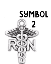 Silver Nurse Pendant Charms, Shiny Healing Symbol Necklace, Thoughtful Gift for Nurses & Caregivers - Nifty Decor & More