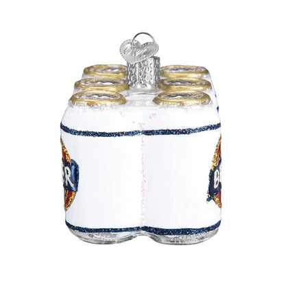 Six Pack Of Beer Ornament - Nifty Decor & More