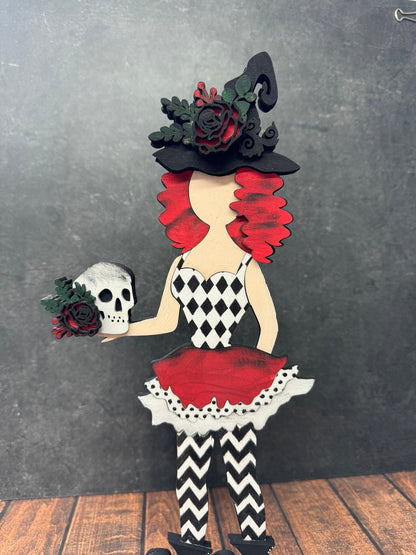 Skull Witch - Nifty Decor & More