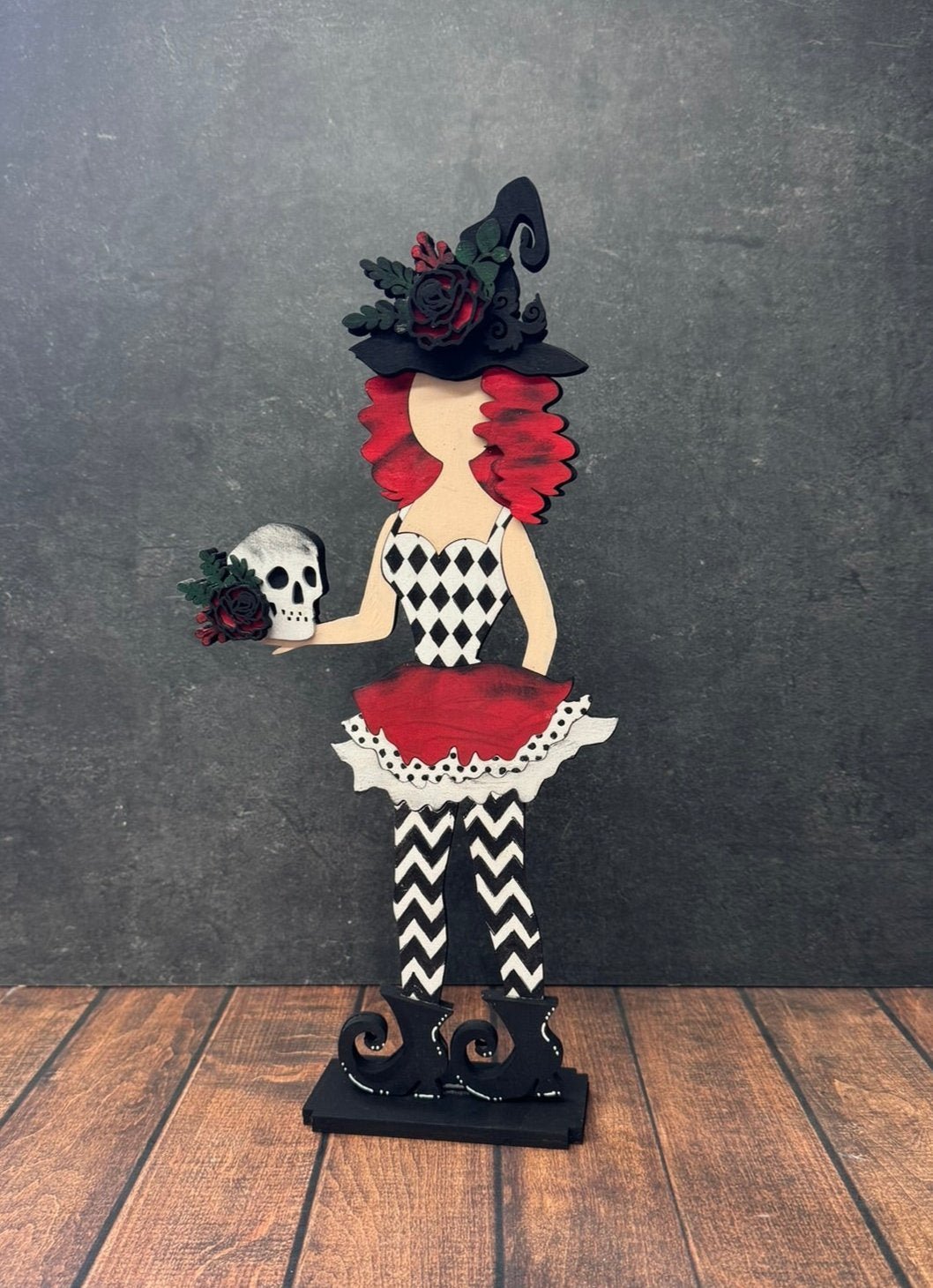 Skull Witch - Nifty Decor & More