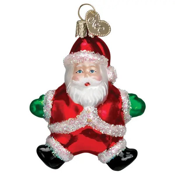 Small Silly Santa Ornament - Nifty Decor & More