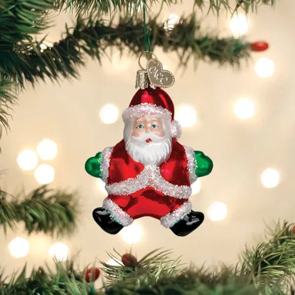 Small Silly Santa Ornament - Nifty Decor & More