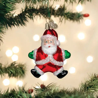 Small Silly Santa Ornament - Nifty Decor & More