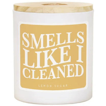 Smells Like Cleaned - Lemon Suagr - Candles - Nifty Decor & More
