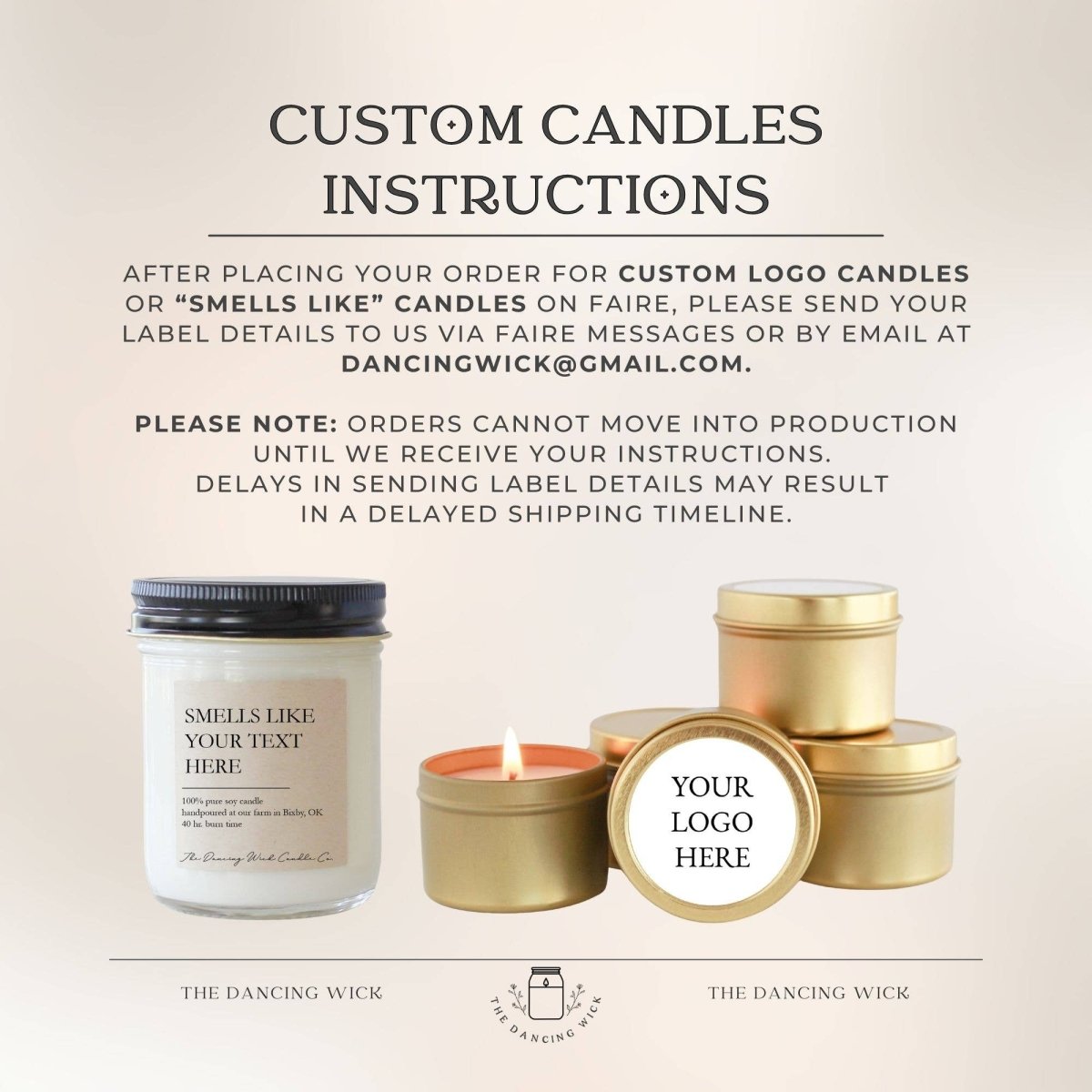 Smells Like Freedom Soy 4oz. Candle / 4th of July / Military Gift - Nifty Decor & More