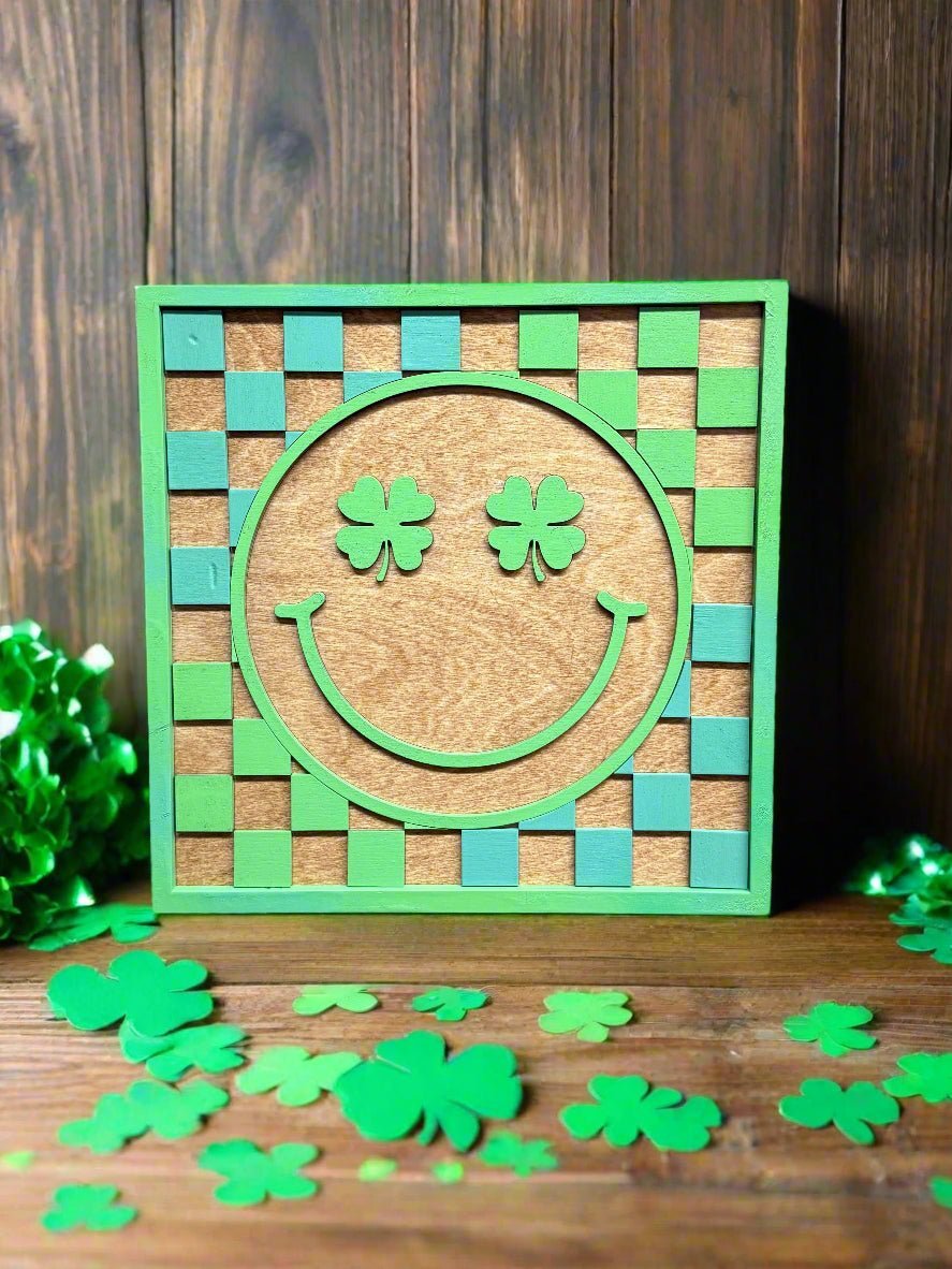 Smiley Face Checker Hanger - Nifty Decor & More