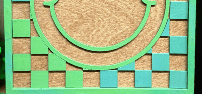 Smiley Face Checker Hanger - Nifty Decor & More
